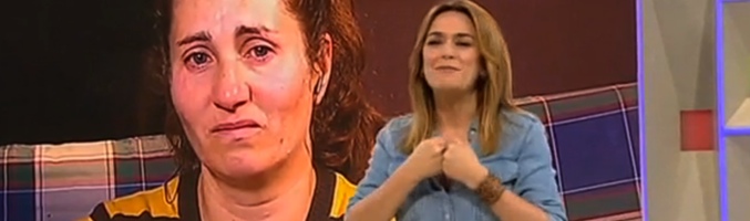 Toñi Moreno el viernes pasado en 'Entre todos'