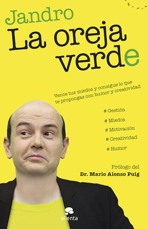 Portada de "La Oreja Verde", el libro de Jandro