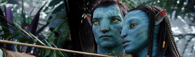 Jake y Neytiri en "Avatar"