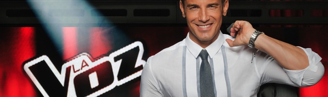 Jesús Vázquez, presentador de 'La voz'