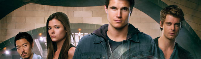 Robbie Amell y sus compañeros de &#39;The Tomorrow People&#39;