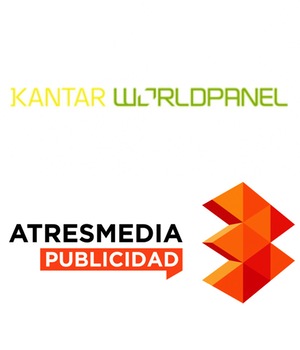 Logos de Kantar y Atresmedia