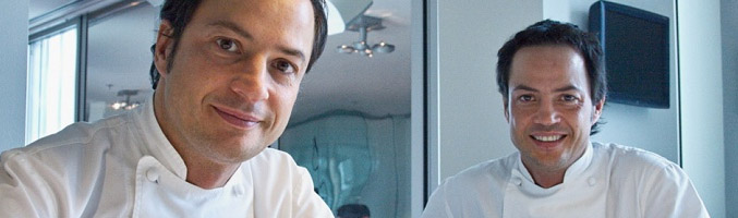 Los chefs gemelos Javier y Sergio Torres