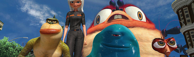 Protagonistas de &quot;Monstruos contra alienígenas&quot;