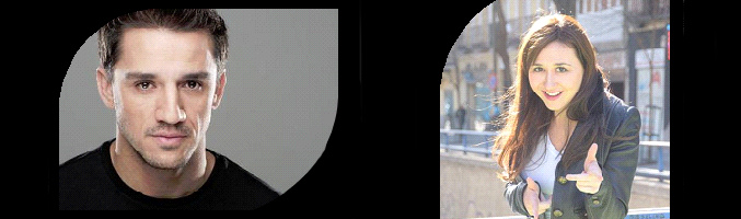 Nene Futbolista y Begoña Guillén