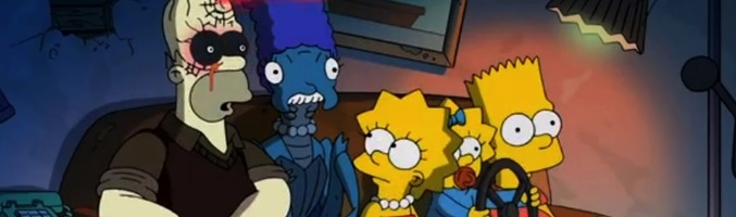 Cabecera de Halloween de 'Los Simpsons'