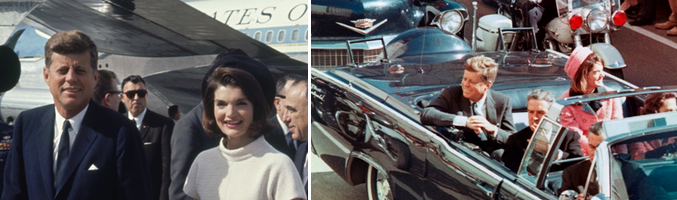 John F. Kennedy y su mujer Jackie en el documental &#39;JFK: Claves de un asesinato&#39; &lt;span&gt;Fuente: CTK&lt;/span&gt;