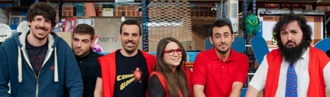 Ignasi Taltavull, Enzo Vizcaíno, Roc, Bolli, Javi Sancho y Louloglio <span>Fuente: RTVE</span>