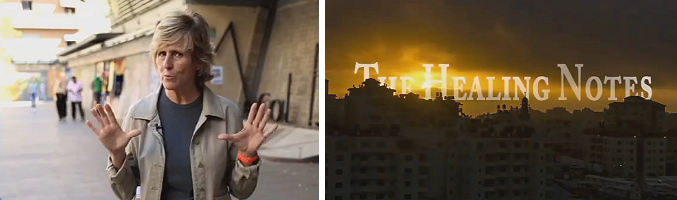 Mercedes Milá, productora ejecutiva del documental "The Healing Notes"