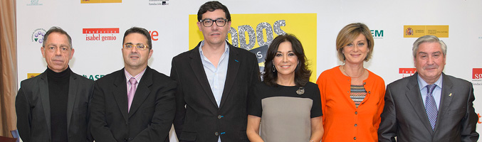 Josep Torrent, Juan Carrión, Alejandro Flórez, Isabel Gemio, Montse Abbad y Antonio Álvarez