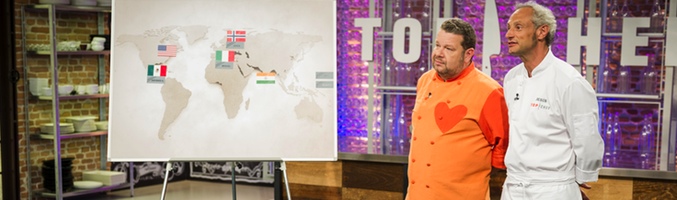 Jesús Almagro y Alberto Chicote en 'Top Chef'