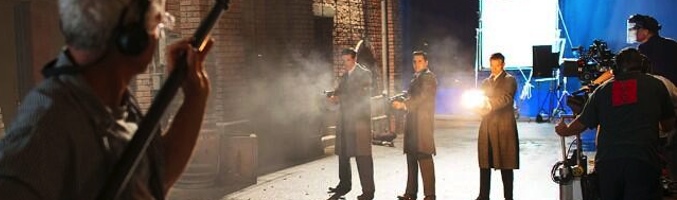 Rodaje de 'Mob City'