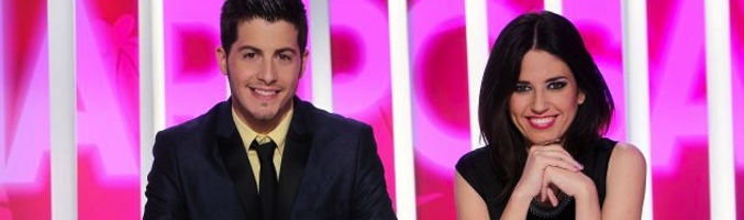 Nando Escribano y Nuria Martín, presentadores de 'Los cazamariposas'