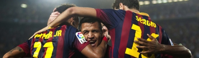 Jugadores del Barça