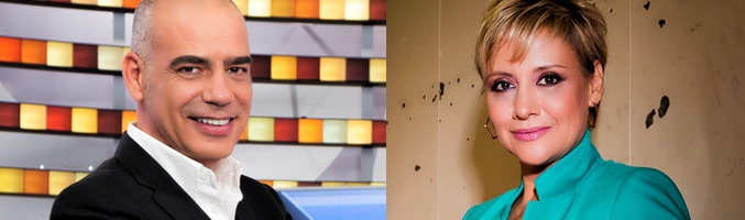 Nacho Abad y Gloria Serra