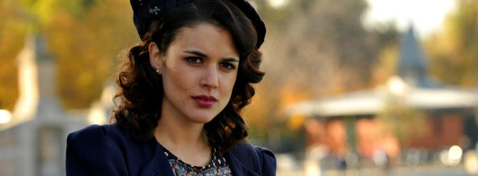Adriana Ugarte en el último episodio de 'El tiempo en el costuras'