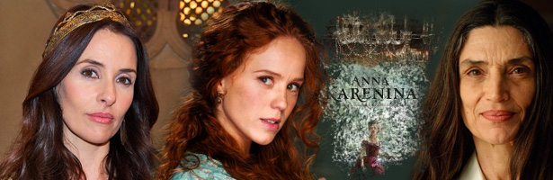 Patricia Vico, María Castro y Ángela Molina en la adaptación televisiva de "Ana Karenina"