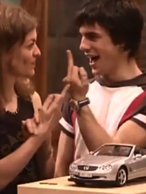 Candela y Raúl en 'Los Serrano'