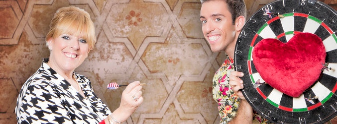 María Teresa y Nico, participantes de '¿Quién quiere casarse con mi madre?'