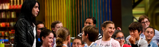 Mario Vaquerizo en 'MasterChef Junior'