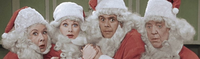 Protagonistas de 'I Love Lucy Christmas Special'