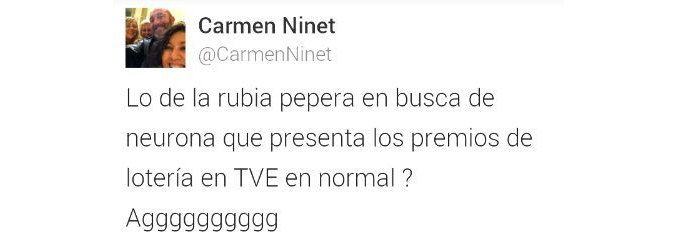 criticas carmen ninet tuit ana belen roy
