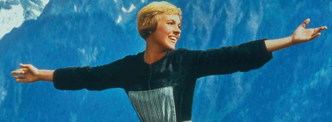 Julie Andrews, protagonista de "Sonrisas y lágrimas"