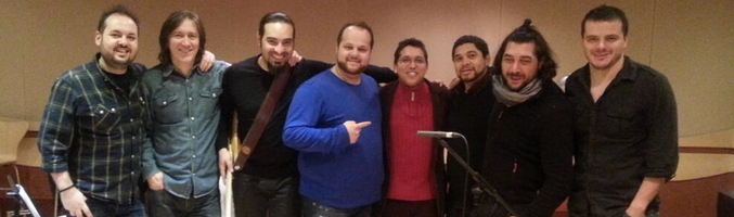 David Barrul con su equipo