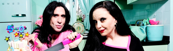 La popular pareja Alaska y Mario