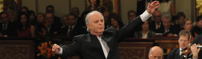 El pianista y director Daniel Baremboim