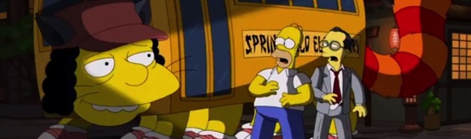 Hayao Miyazaki en 'Los Simpson'
