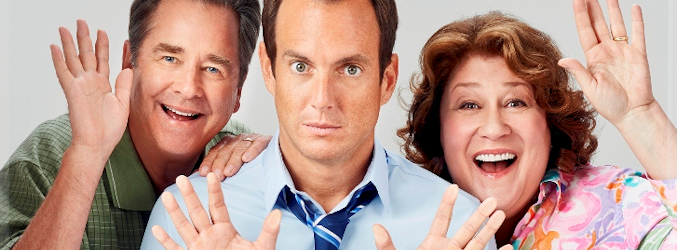 Beau Bridges, Will Arnett y Margo Martindale en 'The Millers'