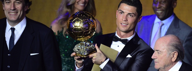 Cristiano Ronaldo, ganador del Balón de Oro 2013