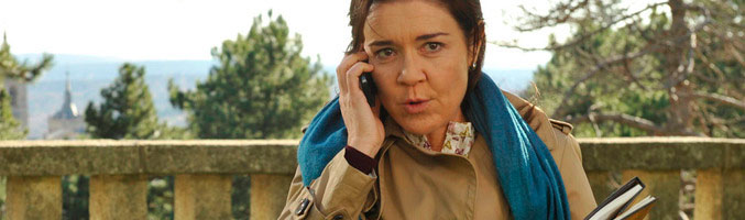 María Pujalte, caracterizada de Laura Lebrel en la T3 de 'Los misterios de Laura'