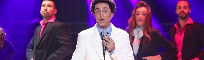 Santi Rodríguez imitó a Pino D'Angiò en la décima gala de 'Tu cara me suena'
