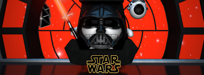 Las Two Balls de Cuatro se transforman en los personajes de "Star Wars"