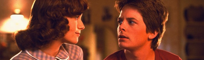 Lea Thompson y Michael J. Fox