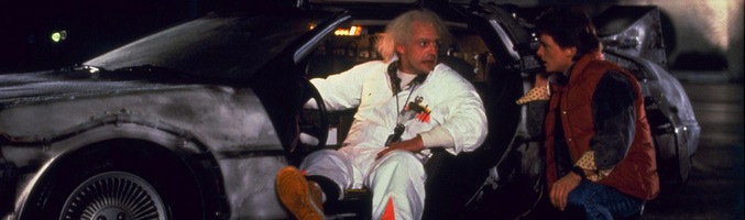 Doc y Marty McFly