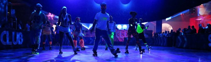 Roller dance en el VMWorld&#39;s Party Barcelona 2013