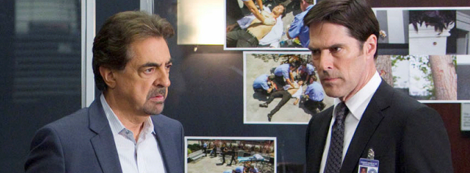 Joe Mantegna y Thomas Gibson en la novena temporada de 'Mentes criminales'