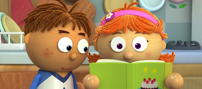 Los protagonistas de &#39;Tickety Toc&#39;, Tommy y Tallulah