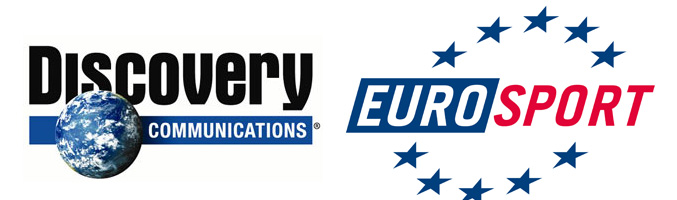 Logos de Discovery Communications y Eurosport