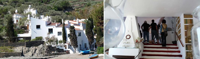 Imágenes de la casa de Dalí en Portlligat