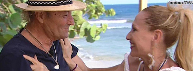 Rosa Benito aparta a Amador Mohedano durante su reencuentro en 'Supervivientes'