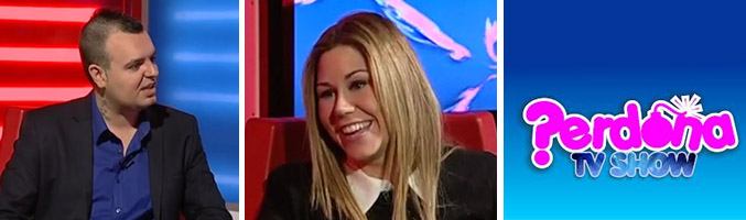 Tamara en el programa &#39;Perdonatv&#39;