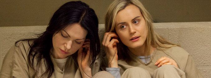 Laura Prepon y Taylor Schilling en &#39;Orange is the New Black&#39;