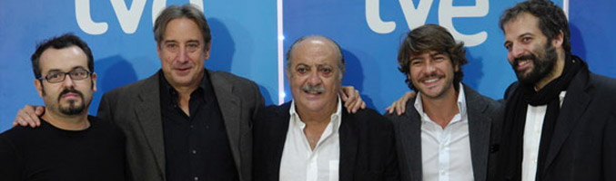 Fernando Cámara, Juanjo Puigcorbé, Pedro Costa, Félix Gómez y David Martínez
