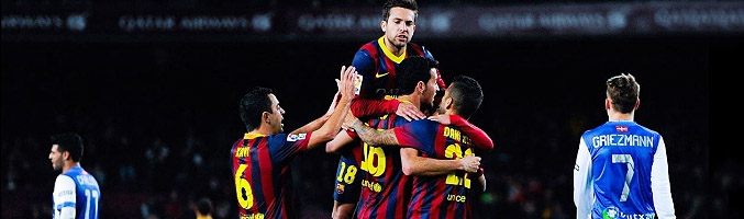 El Barça gana a la Real Sociedad en el partido de Copa del Rey emitido por Antena 3
