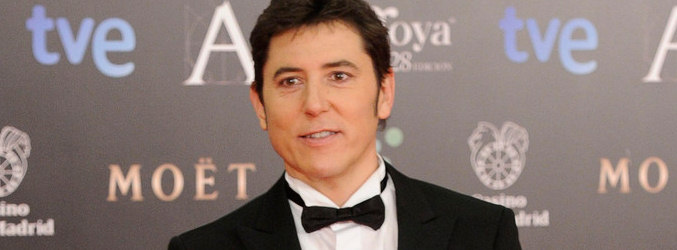 Manel Fuentes en la alfombra roja de los Goya 2014