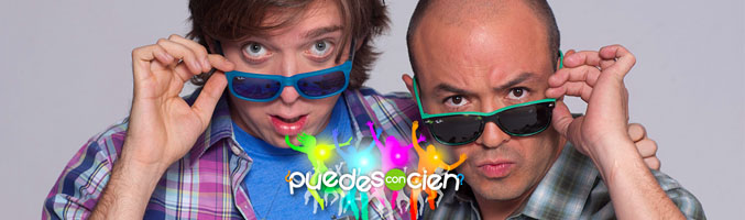 Beto y Lalo, presentadores de 'Ciento y la madre' en su versión mexicana